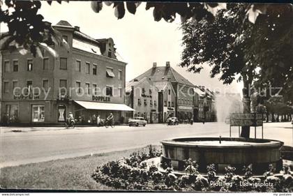 Plattling Isar Bayern Ludwigsplatz