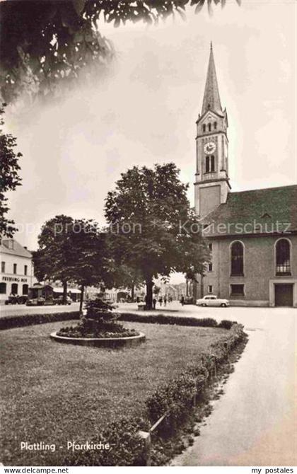 Plattling Isar Bayern Pfarrkirche