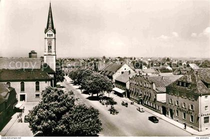 Plattling Isar Bayern Preysingplatz