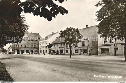 Plattling Isar Bayern Preysingplatz