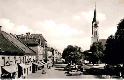 Plattling Isar Bayern Stadtansicht