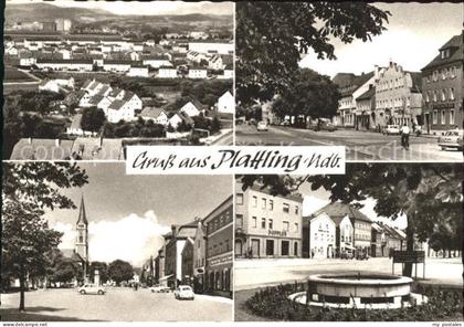 Plattling Isar Bayern Teilansichten