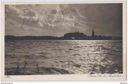 Plön - Plöner See bei Mondschein