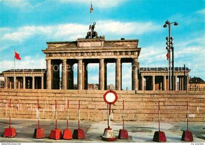 Brandenburgertor Berlin Mauer