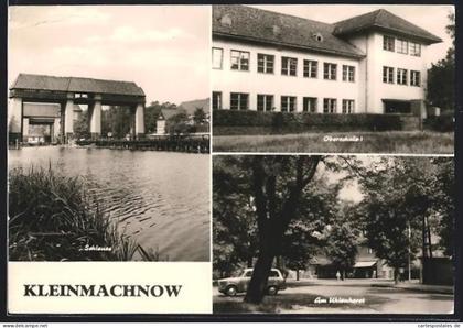 AK Kleinmachnow /Potsdam, Schleuse, Oberschule, Am Uhlenhorst