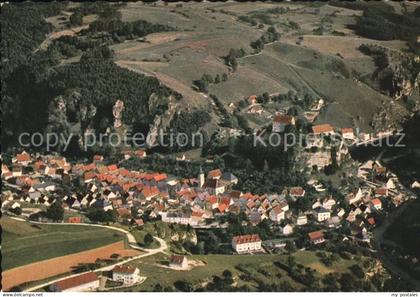 Pottenstein Oberfranken Fliegeraufnahme