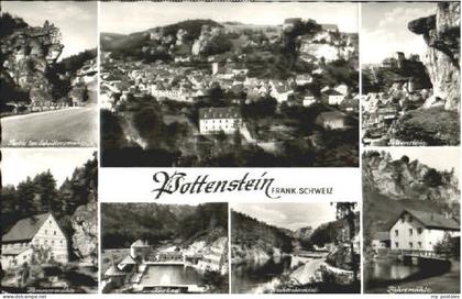 Pottenstein Oberfranken Pottenstein  x 1958