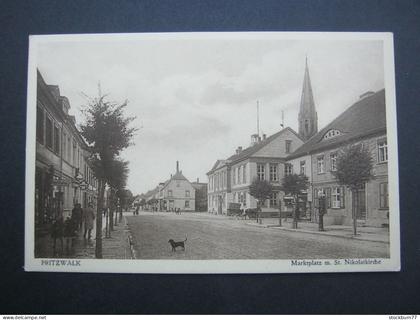 Pritzwalk, Schöne Karte um 1920