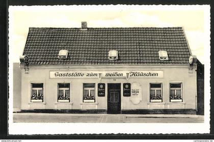 AK Pulheim b. Köln, Gasthaus zum weissen Häusschen
