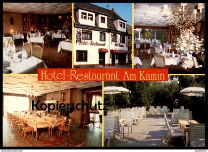 ÄLTERE POSTKARTE PULHEIM HOTEL RESTAURANT AM KAMIN H. W. VON WIRTH AUF DEM DRIESCH Ansichtskarte AK cpa postcard