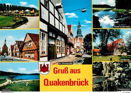 Quakenbrueck Feriendorf Hohe-Pforte Kirchstrasse Hof-Berner Karpfenteich Feriens