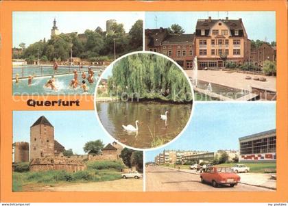 Querfurt Sachsen-Anhalt Bad Am Dreieck Burg Querfurt Sued Talgartenteich