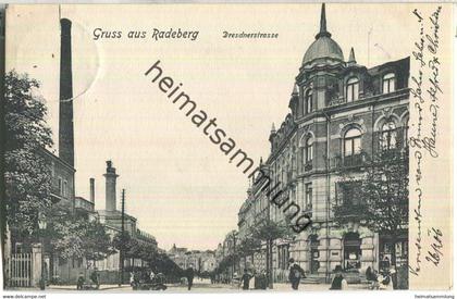 Radeberg - Dresdnerstrasse - Verlag Paul Zimmermann Radeberg