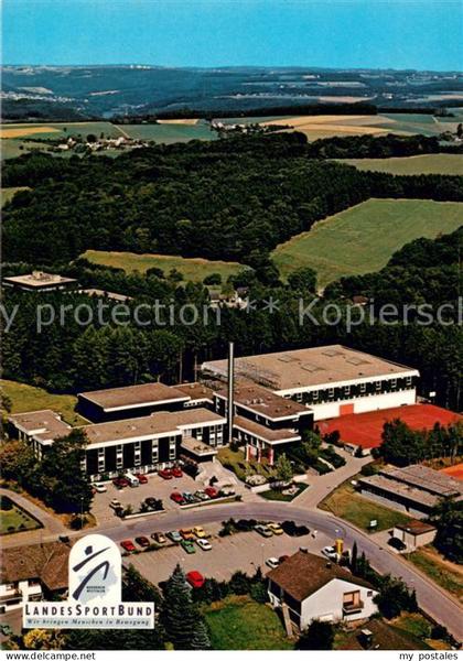 Radevormwald Sportschule Landessportbund NW Fliegeraufnahme