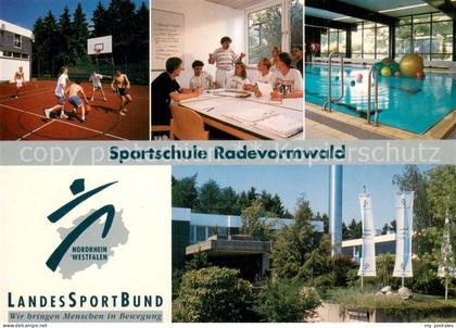 Radevormwald Sportschule LandessportBund NW Sportplatz Hallenbad