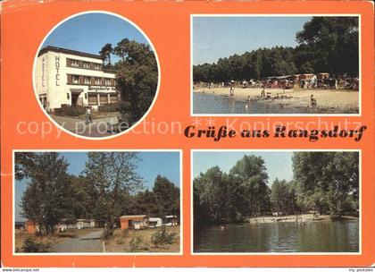 Rangsdorf Hotel Rangsdorfer Hof Strandbad See Campingplatz Nymphensee