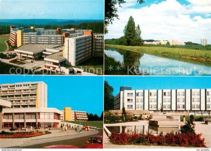 Ratzeburg mit Kuranlage Park Roepersberg und Kurklinik Ratzeburg