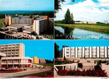 Ratzeburg mit Kuranlage park Roepersberg und Kurklinik Ratzeburg
