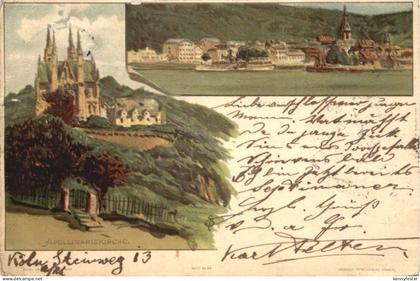 Remagen - Appolinariskirche - Litho