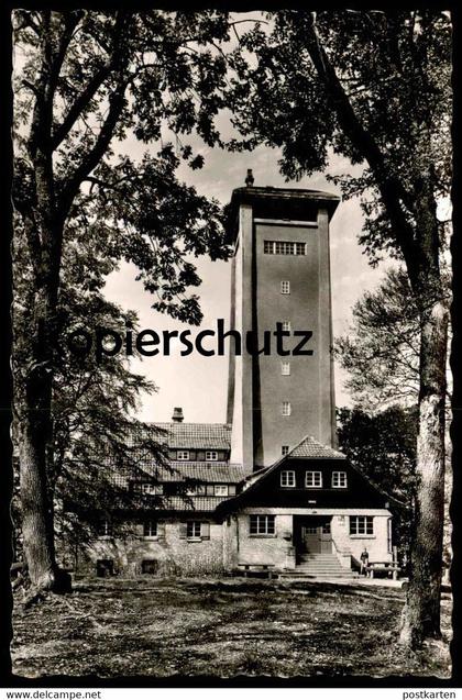 ÄLTERE POSTKARTE ROSSBERGTURM GÖNNINGEN WANDERHEINM SCHWÄBISCHER ALBVEREIN REUTLINGEN tower tour Turm cpa postcard