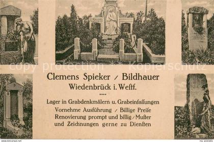 Wiedenbrueck Bildhauerei Clemens Spieker Grabdenkmaeler