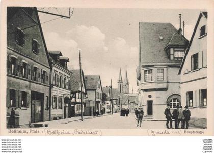 ALLEMAGNE - S01070 - Bellheim - Pfalz - Grande Rue - Hauptstrabe -