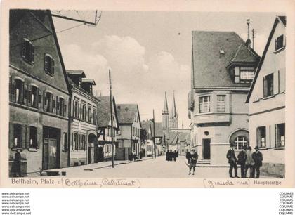 ALLEMAGNE - S01070 - Bellheim - Pfalz - Grande Rue - Hauptstrabe -