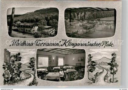 Klingenmuenster Waldhaus Terrassen