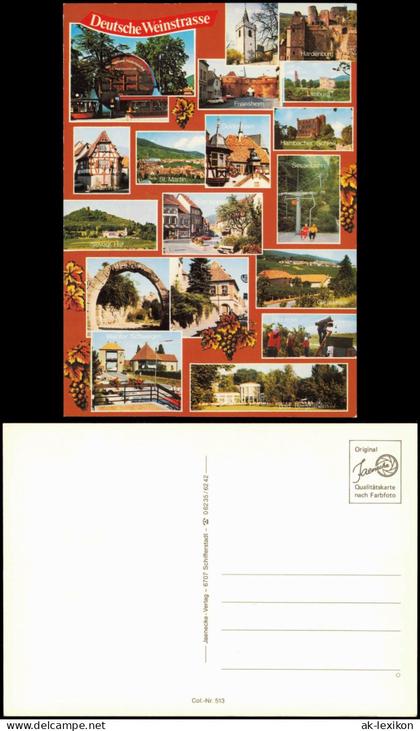.Rheinland-Pfalz Deutsche Weinstraße ua. Freinsheim, Maikammer,  1990