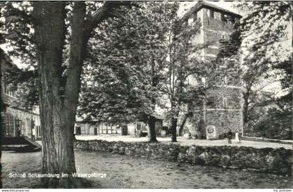 Schloss Schaumburg Balduinstein Schloss Schaumburg  ungelaufen ca. 1955