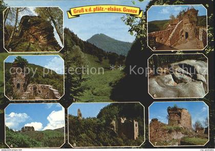 Schoenau Pfalz Wegelnburg Froensburg Blumenstein Hohenburg Loewenstein Fleckenst