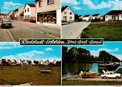 Erfelden Strassen und Ortspartien Bootsliegeplatz