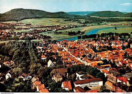 Rinteln Weser Fliegeraufnahme