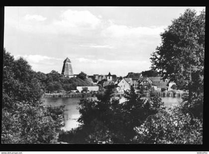 DDR Foto AK 1981 Röbel Müritz Am Mönchteich