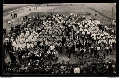 Foto-AK Rötha, Heimstätten, Gruppenbild
