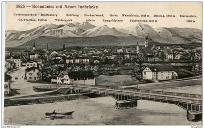 Rosenheim mit Neuer Innbrücke