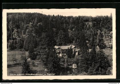 AK Rosenthal-Bielatal, Hotel und Fremdenheim Villa Brausenstein