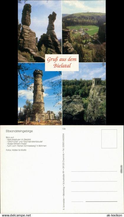 Rosenthal-Bielatal Herkulessäulen, Ottomühle u. Dachsensteinbaude, Kaiser- 1995