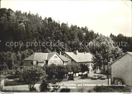 Rosenthal-Bielatal Ottamuehle Restaurant Ferienheim der Handwerkskammer