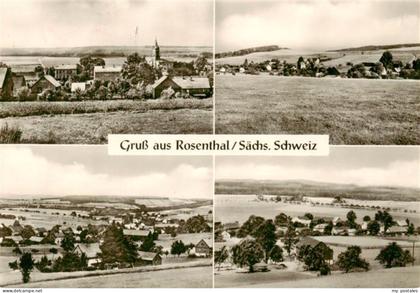 Rosenthal-Bielatal Panorama Teilansichten