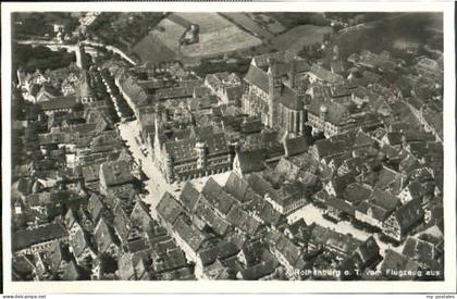 Rothenburg Tauber Fliegeraufnahme