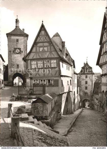 Rothenburg Tauber Ploenlein