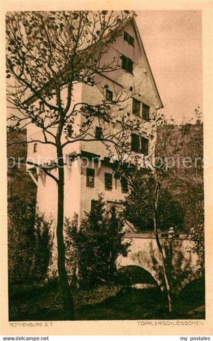 Rothenburg Tauber Topplerschloesschen