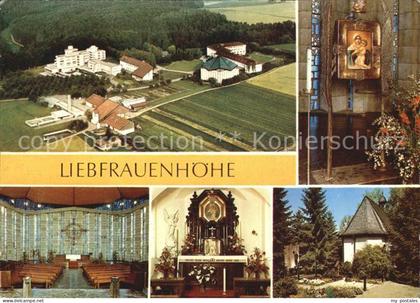 Rottenburg Neckar Liebfrauenhoehe Fliegeraufnahme