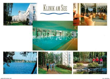 Ruedersdorf Berlin Klinik am See Foyer Seepartie Park Hallenbad