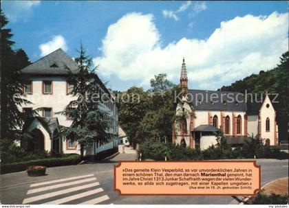 Marienthal Rheingau Wallfahtsort