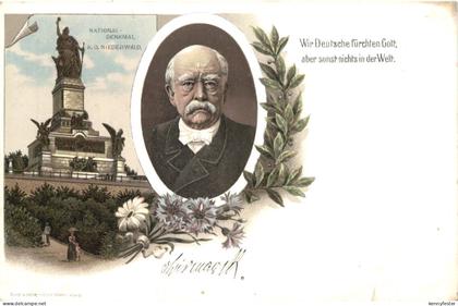 Niederwald - Bismarck - Litho