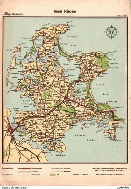 G7185 - Insel Rügen Landkarte - Phönix