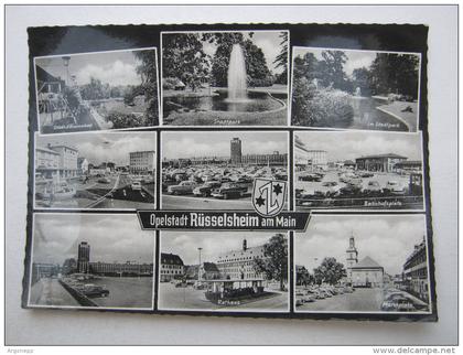 RÜSSELSHEIM    , Schöne Karte