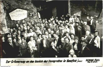 Saalfeld Saale Saalfeld Grotte x 1955